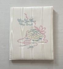 Vintage CR Gibson Baby Memory Book When You Were Small Catholic Unisex 1959