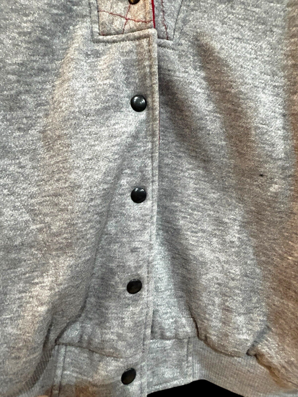 Vtg Active Elements Women's Button-Up Sweatshirt … - image 2