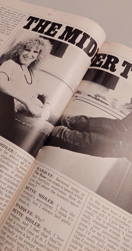 Marquee Magazine January 1980 Robert Redford Jane Fonda Richard Gere Bette Midlr - Picture 9 of 20