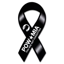 MM POW*MIA Ribbon Magnet