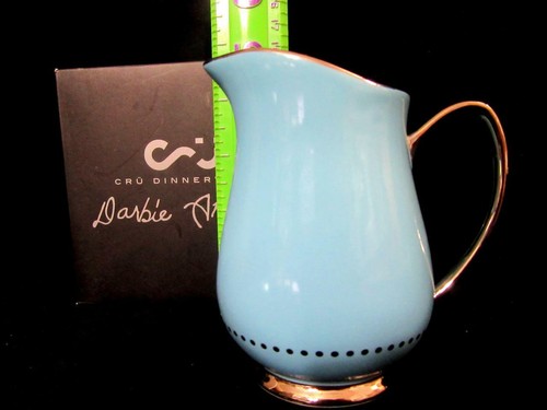 Dillard's CRÜ Darbie Angell Dinnerware Lauderdale Creamer Porcelain China - Picture 10 of 12
