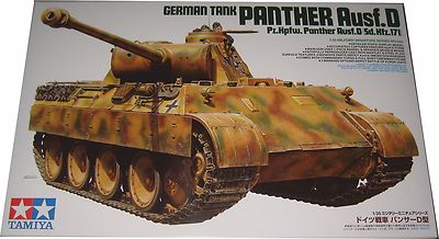 Tamiya 300035345 Sd.Kfz. 171 Panzerkampfwagen Pz.Kpfw. Panther Ausführung D 1:35
