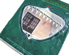 Halloween Plastic Ghost Triangle Flag Ghost Garland 10FT Set of 2 Brand New