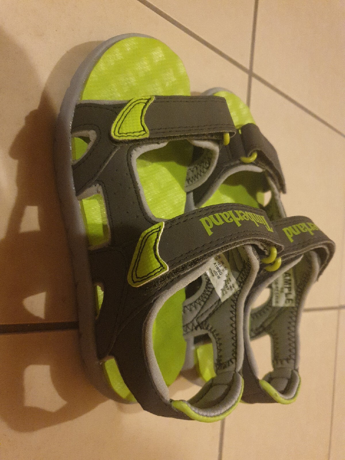 Timberland Sandalen Perkins Row Gr. 31 in Grün eBay