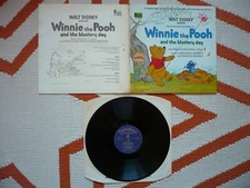 Walt Disney Winnie The Pooh Blustery Day Vinyl UK 1974 Disneyland Storyteller LP