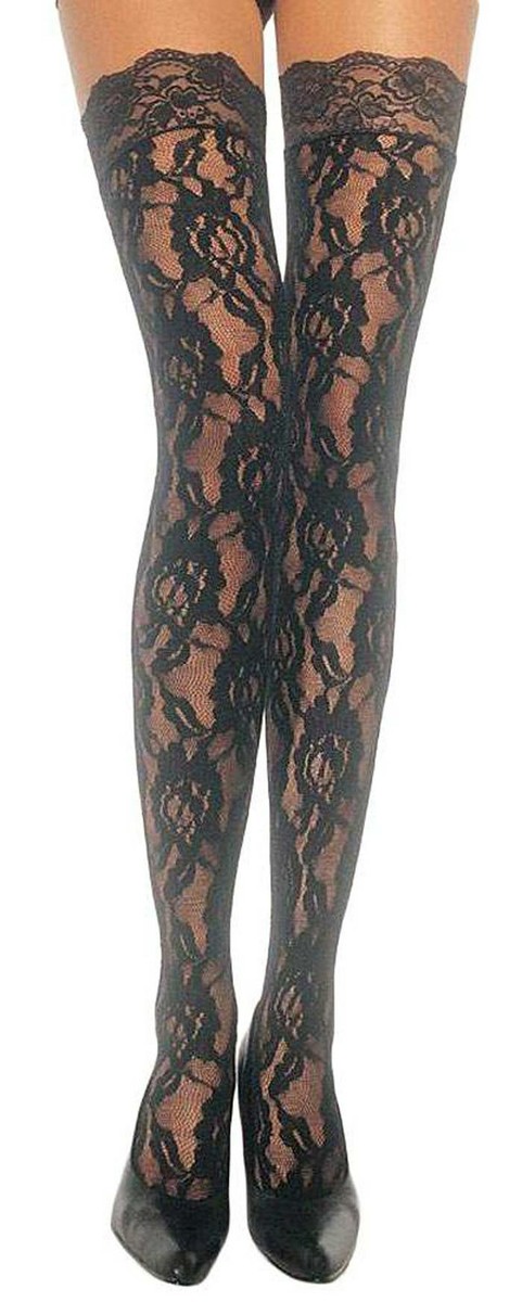 halterlose spitzenstrümpfe