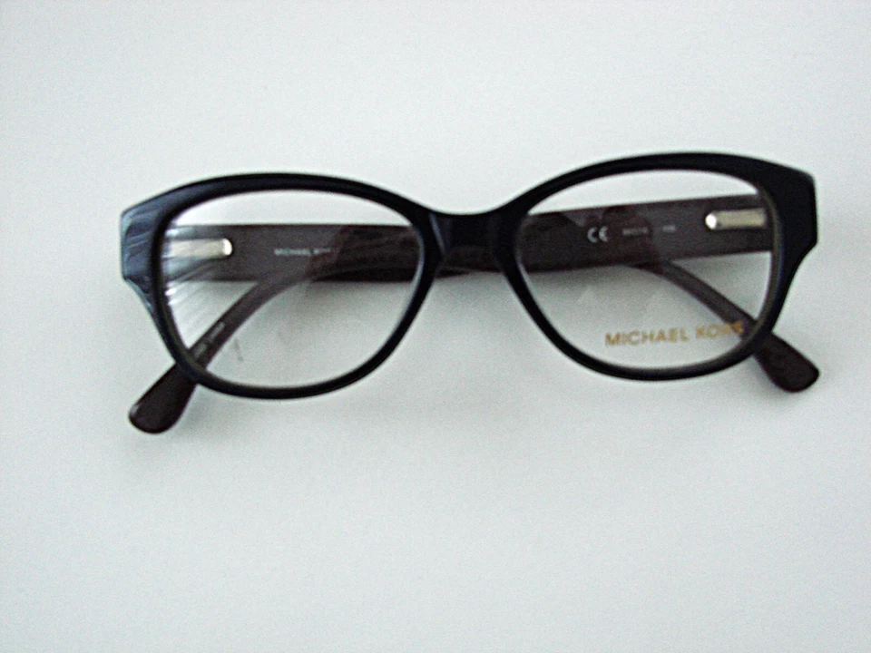 NEW EYEGLASS FRAME MICHAEL KORS MODEL 865 MODIFIED OVAL ACETATE FULL RIM NAVY - Image 4 of 4