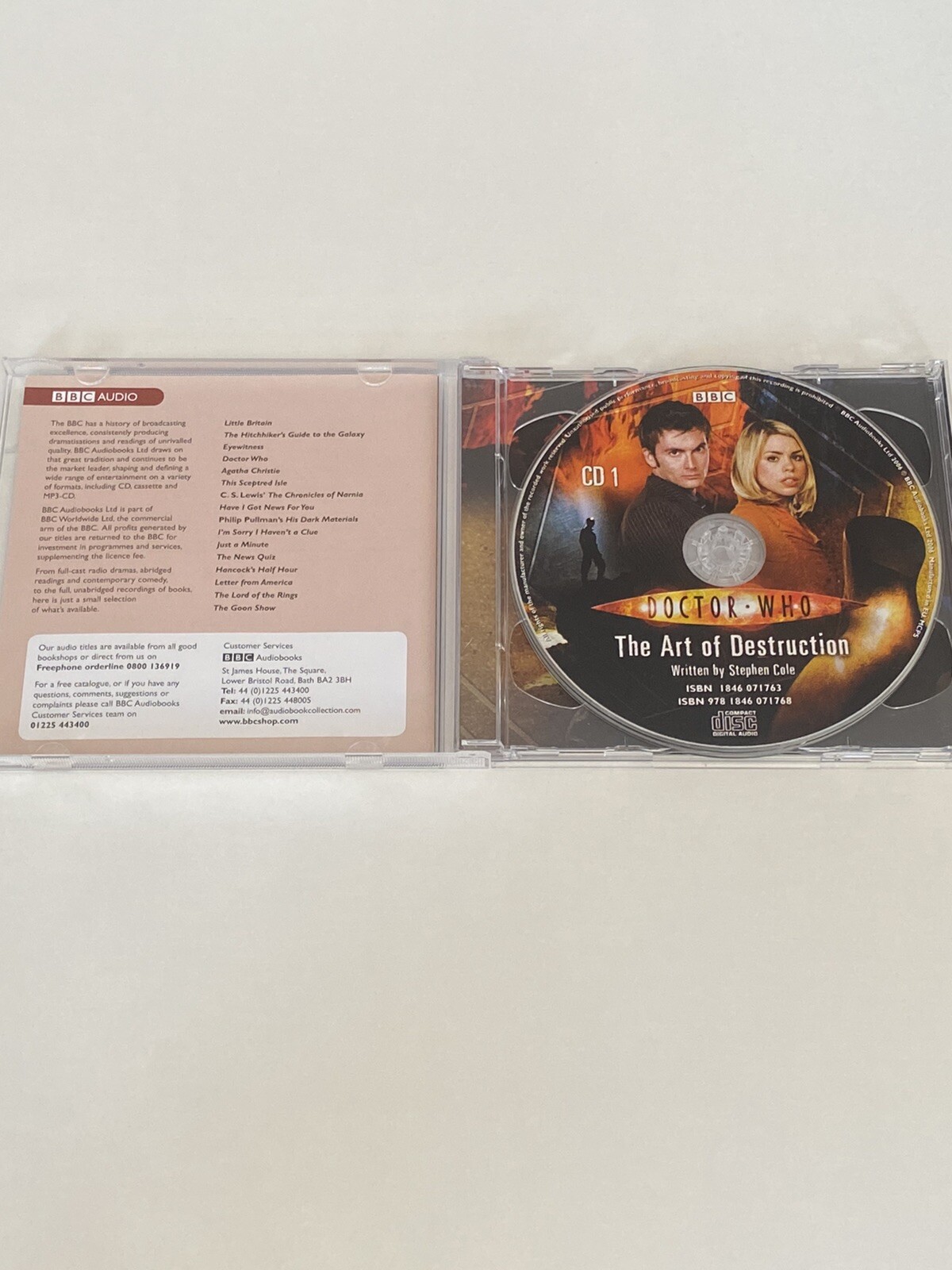 Doctor Who - The Art Of Destruction - Audio CD - 2 Disc - Picture 3 of 10