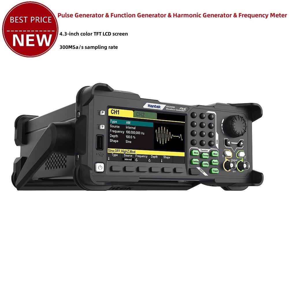 5-in-1 Multifunction Signal Generator with Frequency Meter