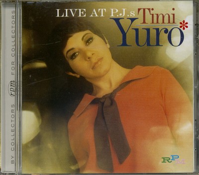 Timi Yuro - Live At PJ's - 1969 (CD) - Pop Vocal