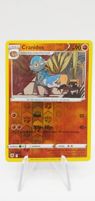 Pokemon Astral Radiance Cranidos 076/189 Reverse Holo | eBay Pokemon Astral Radiance Cranidos 076/189 Reverse Holo | eBay