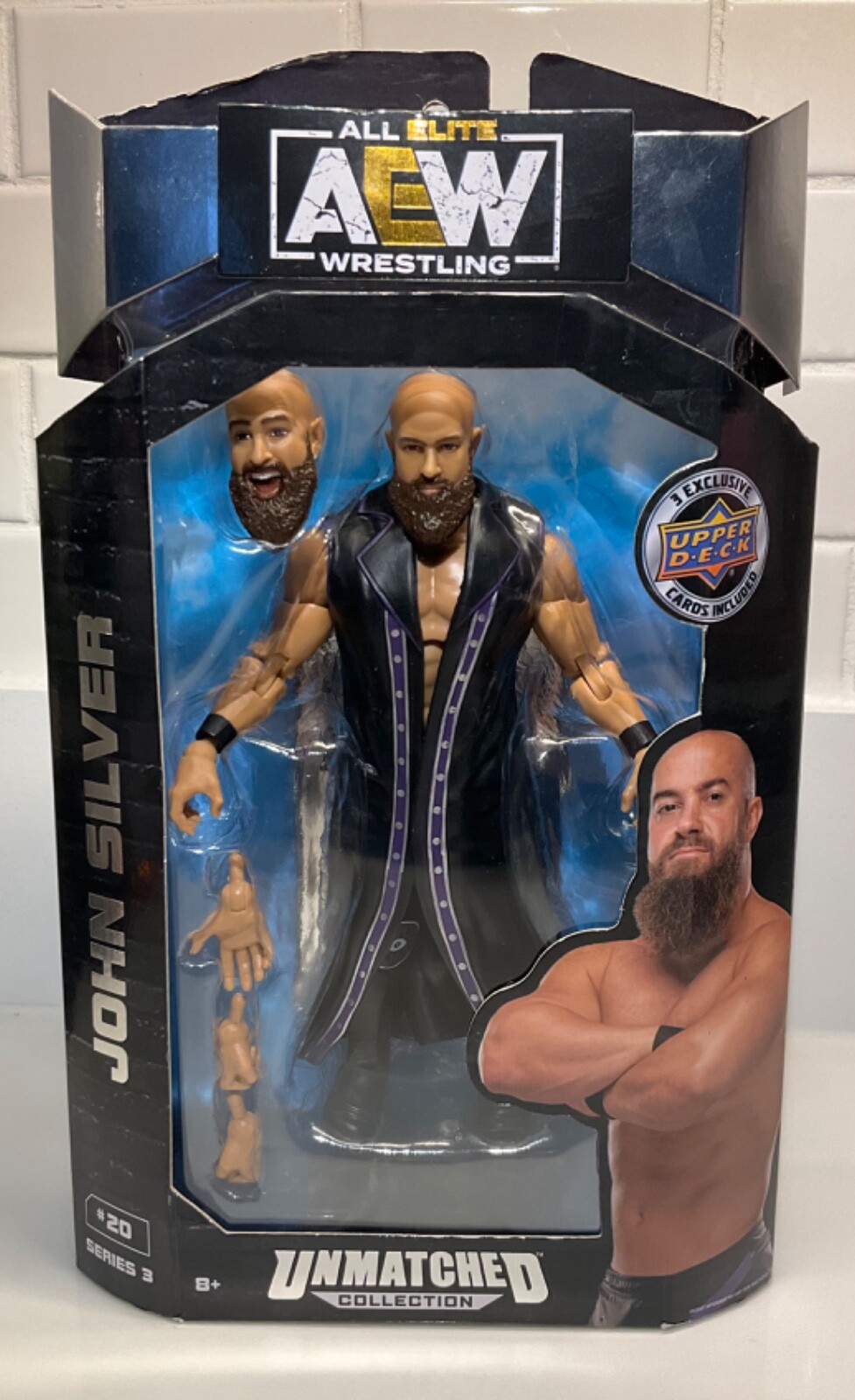 All Elite AEW John Silver Unmatched Collection Wrestling Action Figure