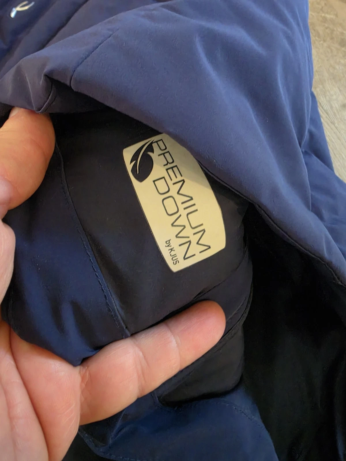Kjus Blue Corviglia Down Vest Puffer  NWOT 52 Large Men's Golf  image 4