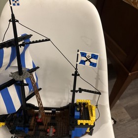 Vintage Lego 6274 Pirates Caribbean Clipper Ship Complete With Manual 