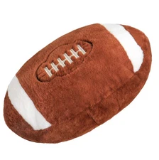 18in Fluffy Football Pillow Plush, Soft Football Pillows, Sports Ball Pillow ...