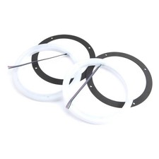 Kicker 47KLSR8 8" Marine-Grade LED Speaker Rings for KM8 Speakers - Pair