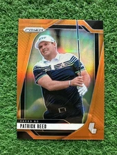 PATRICK REED 2025 PANINI PRIZM LIV GOLF ORANGE 4ACES GC /75 Q1940