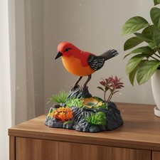 Sound Activated Chirping Bird Interactive Fun for Tabletop Display, Kids