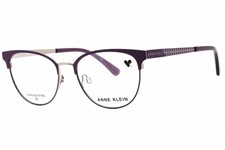 Anne Klein AK5110 501 Plum 53mm Eyeglasses New Authentic
