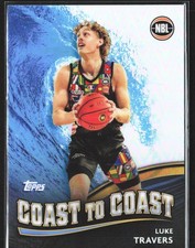 2023-24 Topps Chrome NBL #CC-10 Luke Travers Coast to Coast