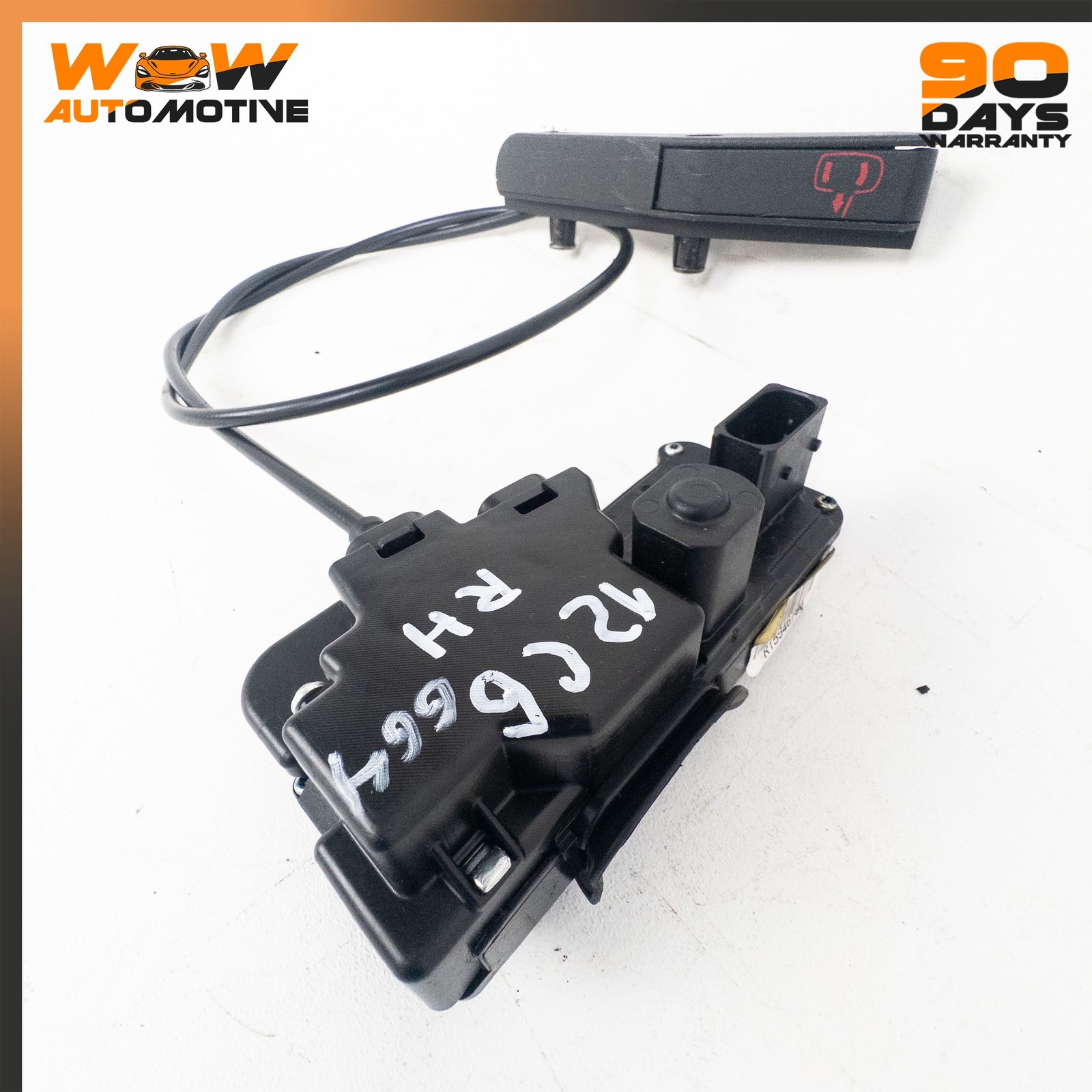 08-13 CHEVROLET CORVETTE C6 XLR RIGHT PASSENGER SIDE DOOR LOCK HANDLE CABLE OEM