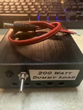 200 Watt Fan Cooled Dummy Load 50 ohm 1.8-30 mhz