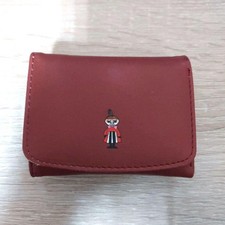 Moomin m11Y My Mini Wallet Brown Character Unused with Minor Mark