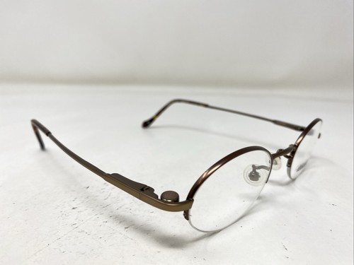 Innovador marco de gafas IMF-352 bronce/marrón 42-22-140 con clip 1921 - Imagen 5 de 10