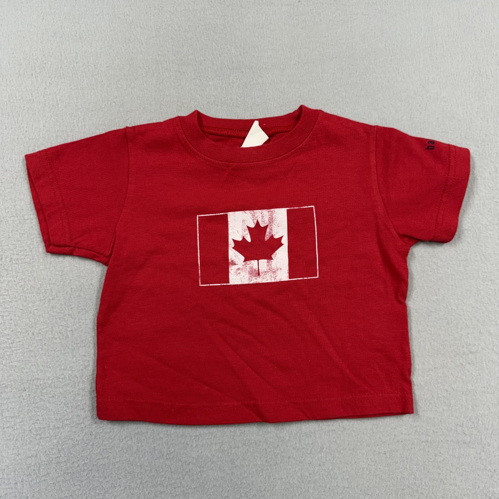Baby VintageBaby Gap Shirt Boys 3-6 Months Red Canada Flag Graphic Tee Toddler