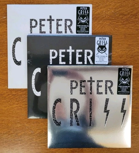 Peter Criss SEALED 3LP LOT SILVER BLACK WHITE Limited Edition 12/19/2025 KISS