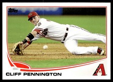 2013 Topps Update Cliff Pennington Arizona Diamondbacks #US37