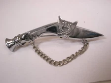 11th Royal Gurkha Rifles Regiment British Army Vintage Tie Tack Lapel Pin e48