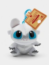 Light Fury Plush Bag Clip Keychain Universal Epic How to Train Your Dragon HTTYD