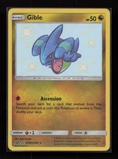 Gible SV38/SV94 Rare Shiny Hidden Fates Shiny Vault Pokemon Near Mint