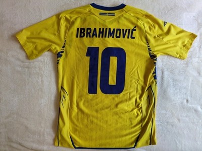 Schweden 2008 Original Umbro Trikot Jersey #10 Ibrahimovic Size:M Sehr gut!