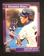 2021 Panini OPTIC Christian Yelich Diamond Kings #24
