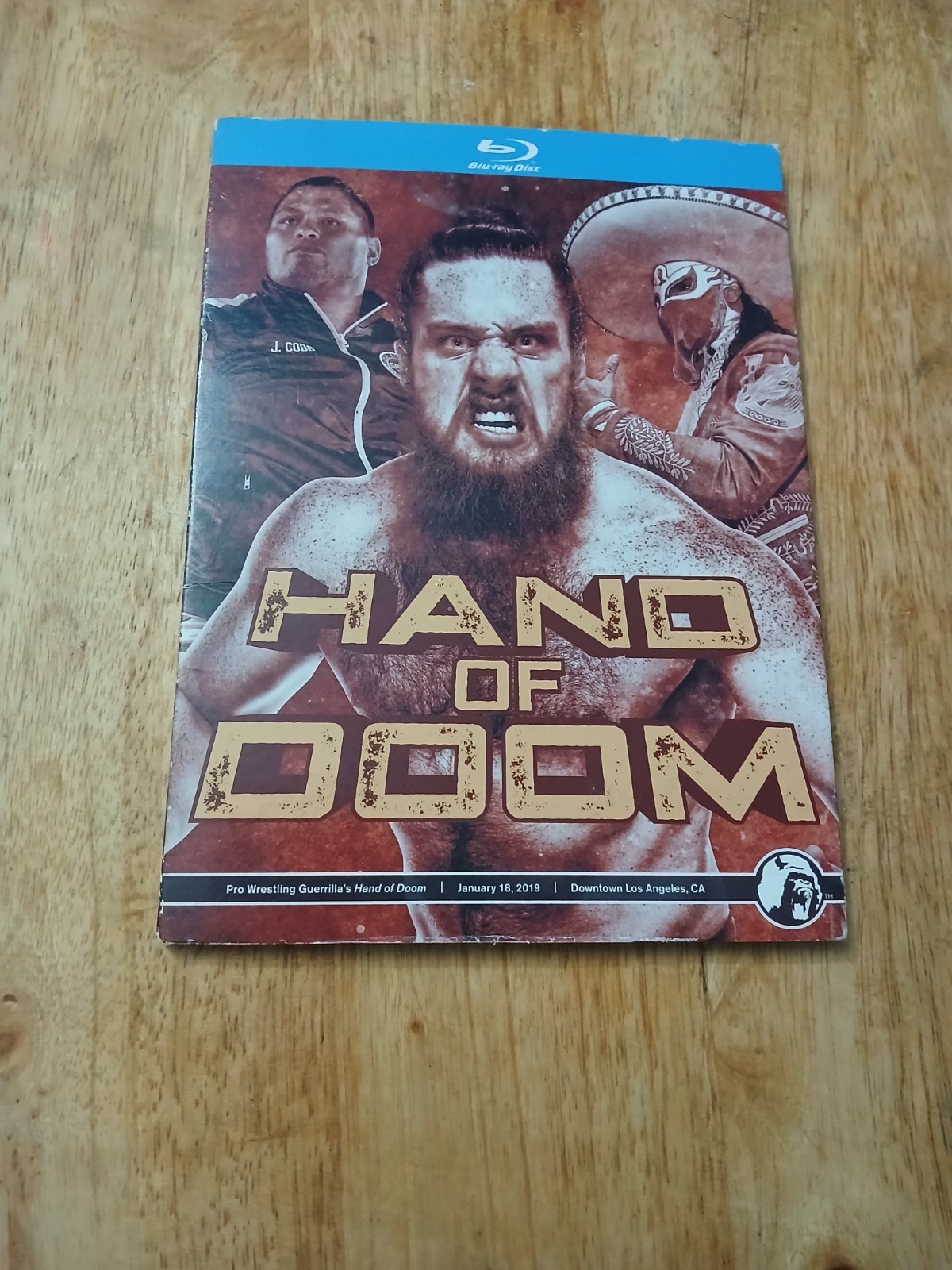 Hand Of Doom PWG Pro Wrestling Guerilla  Blu-ray