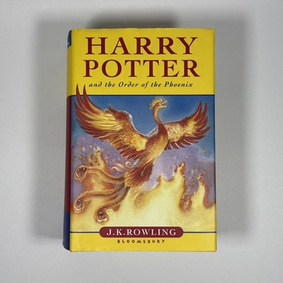 Harry Potter & The Order Of The Phoenix UK First Edition 1st Printing Hardcover