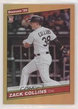 2020 Panini Donruss Retro 1986 Holo Orange Zack Collins (Base) Rookie RC qp4