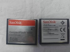 sandisk industrial grade 1GB compactflash CF5000 CF CARD