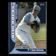 Sam Selman 2013 Wilmington Blue Rock Team Set Baseball Card MLB NM