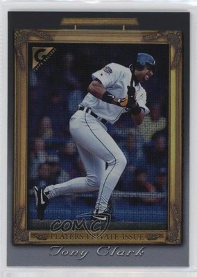 1998 Topps Gallery Expressionists Players Private Issue 41/250 Tony Clark 0e2x