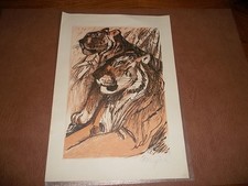 CEFischer Zeichnungen Bild ca. 1945 Stück 3 Zeichnungen