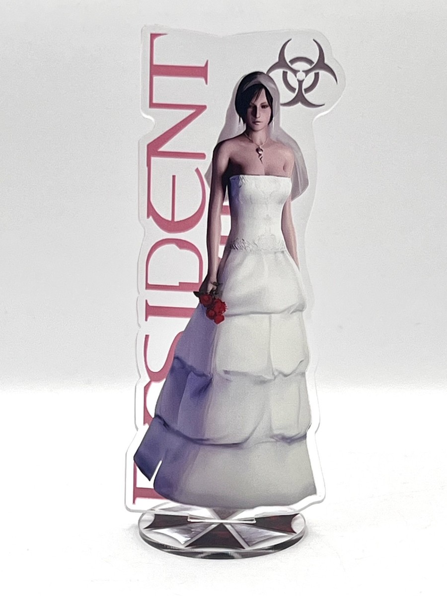 Resident Evil Ada Wong Wedding Dress 2D Acrylic Stand Figure