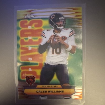 Topps 2025 Chrome Power Players Caleb Williams Chicago Bears PP-7 Football Card