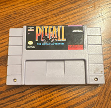 Activision Pitfall: The Mayan Adventure SNES Cartridge NTSC-U/C Platformer