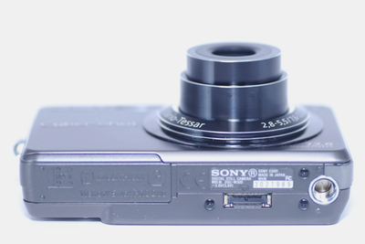 Sony Cyber-shot DSC-W300 Gunmetal 13.6MP Digital Camera Flash Not