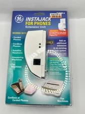 GE INSTAJACK For Phones Extension Unit Model TL26596 New in Package SEALED