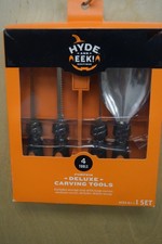Hyde and Eek, Pumpkin Deluxe Carving tools 4 piece, New