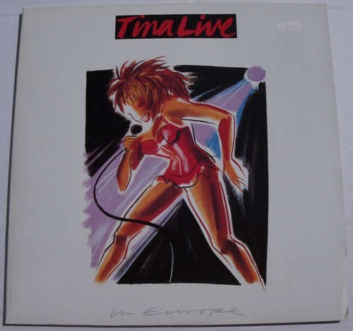 Tina Turner Tina Live In Europe 2xLP Album Vinyl Schallplatte 132